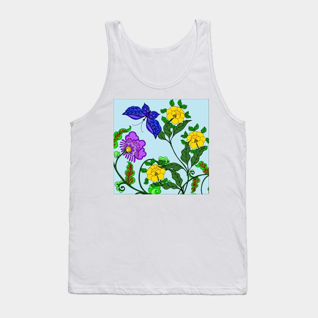 Butterflies 126 (Style:2) Tank Top by luminousstore